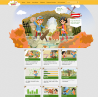 Startseite der MINT-Kinderwebsite "Meine Forscherwelt"