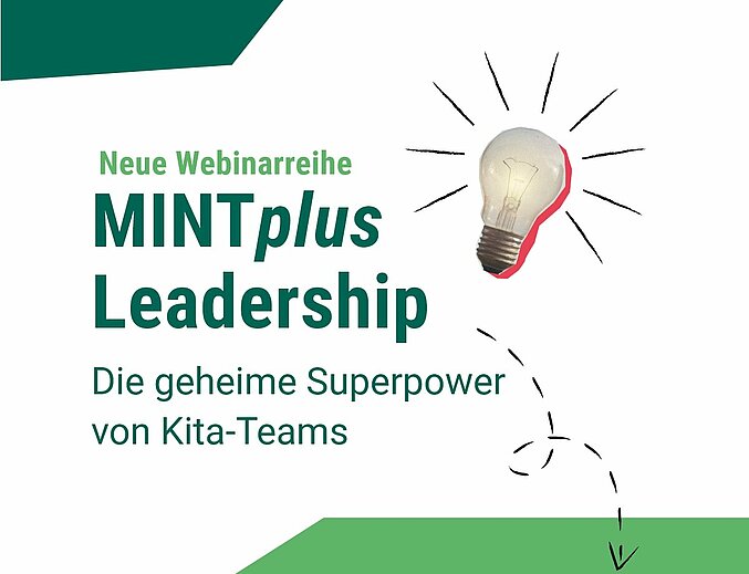 Announcement for the first STEMplus Leadership webinar series