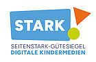 Logo des SEITENSTARK GÜTESIEGELS für digitale Kindermedien