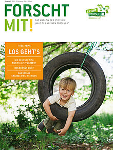 Das Cover zeigt ein Kind in einer Reifenschaukel